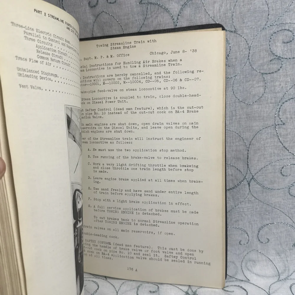 1941 Engineers And Fireman's Manual With Study‎ Guide